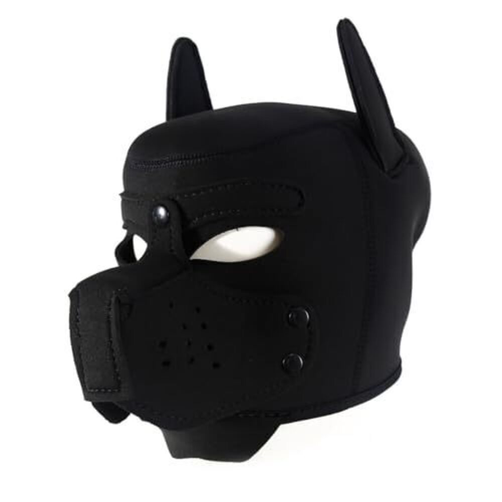 2983 Dog Mask Adult The Dog Face Free Size Removable Neoprene Mask with Ten